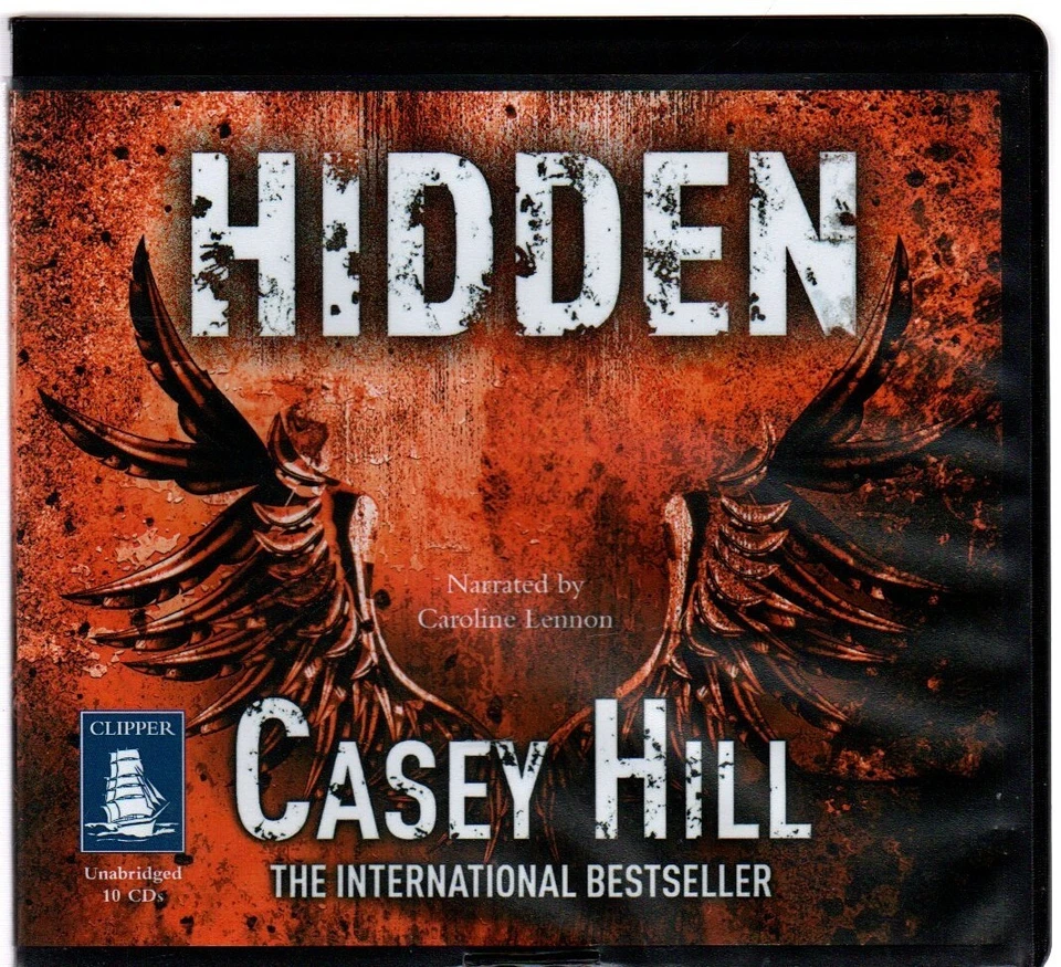 Hidden by Casey Hill (10 disc ex-library audiobook CD) - Image 1 of 1