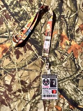 Captain America Access Card and Comic Lanyard