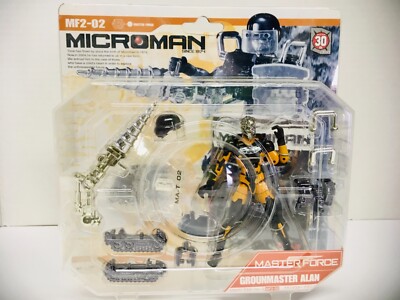 MICROMAN / MASTER FORCE / GROUNMASTER ALAN / MF2-02 / 2004 / 30th ANNIV / MOSC