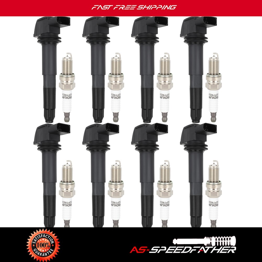 Porsche Carrera GT 2004-2005 Spark plugs 8 pcs P/N UF513