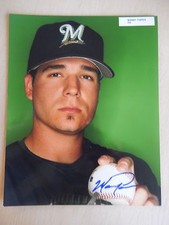 Manny Parra Autographed 8