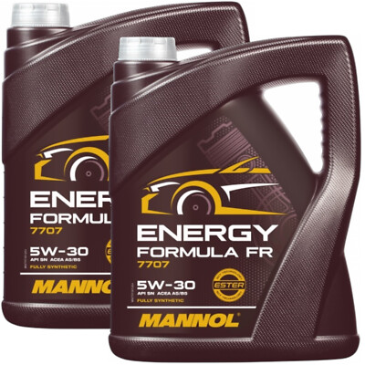 2x5 LITER MANNOL 7707 O.E.M. 5W-30 MOTORÖL MOTORENÖL API SN/CF FORD A5 / B5 OPEL