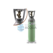 BOMBOLA CO2 RICARICABILE IN ACCIAIO 4 KG