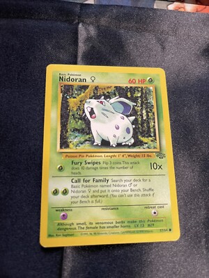 Pokémon TCG Nidoran Jungle 57/64 Regular Unlimited Common