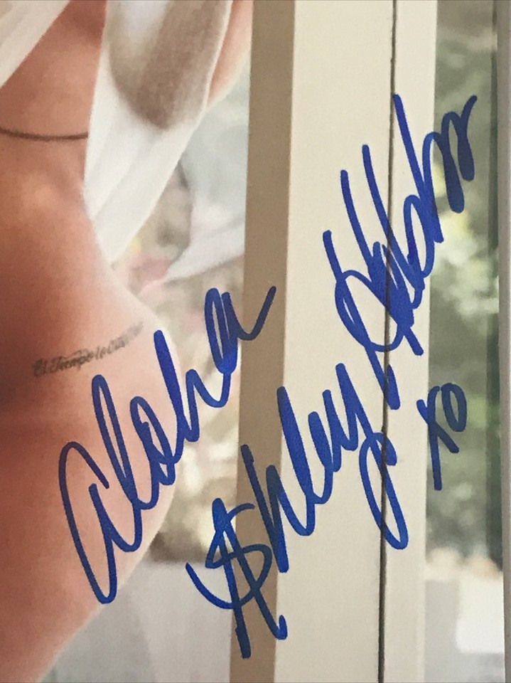Playboy Playmate Ashley Hobbs Authentic Autographed Photo eBay