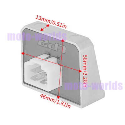 Voltage Regulator Rectifier for Honda NXR160 EDD BROS 2018-2019