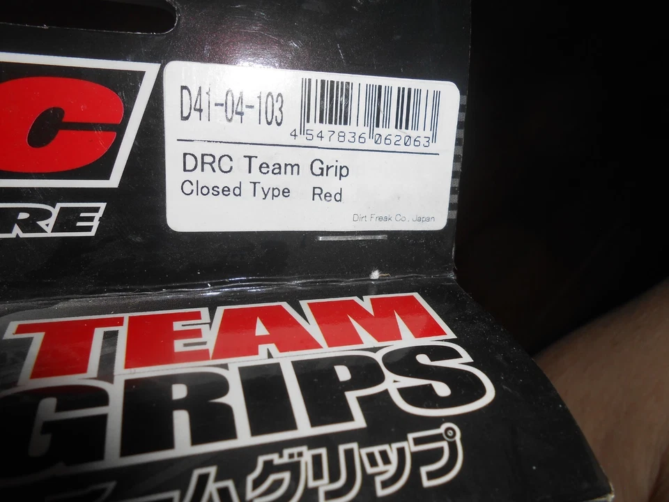 Punhos DRC Team/extremidade fechada/vermelho/D41-04-103 - Imagem 2 de 2