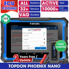 TOPDON Scanner Phoenix Nano OBD2 Scanner wih ECU Coding, ADAS Diagnostics