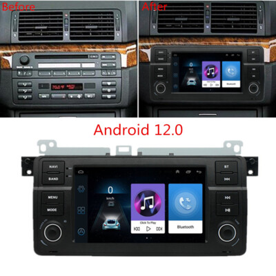 7'' Android Stereo Radio GPS Wifi For 1998-2006 BMW E46 3 Series M3 Factory Style