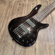 Ibanez SR-406 6-String Used 2001 Maple Body Maple Neck Rosewood FB Black