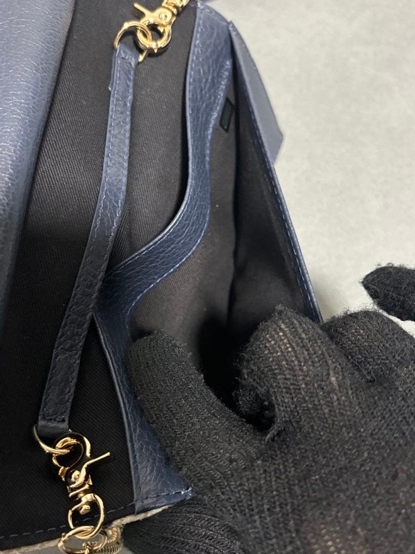 See by Chloe Shoulder Bag Python Leather Beige Na… - image 15