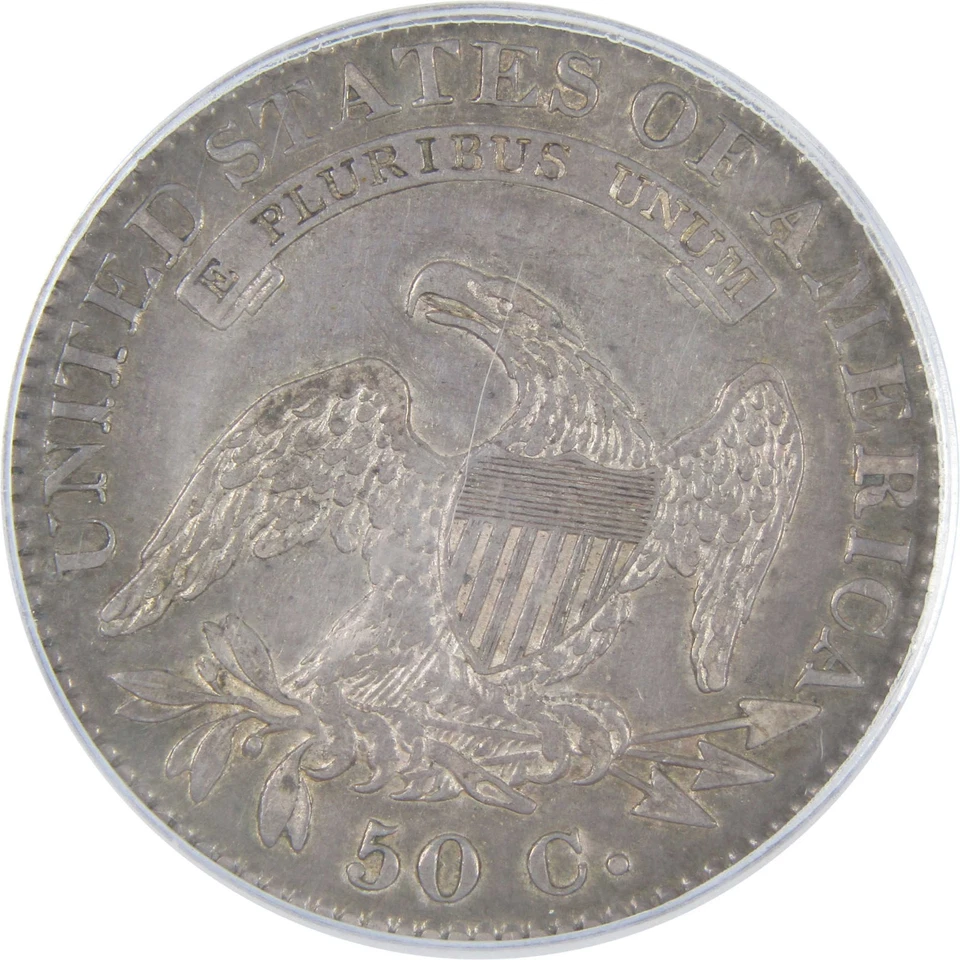 1822 Capped Bust Half Dollar XF 40 PCGS Silver 50c Coin SKU:I15385 - Image 4 of 4