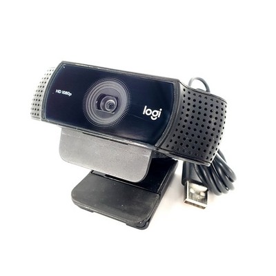 Logitech C920 1080p HD USB Web Camera Black Tested & Works