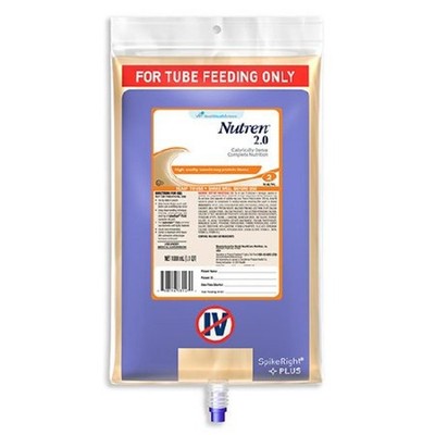 Nutren 2.0, Unflavored, 33.8 Oz. Bag, Ready to Hang, Adult, 6 Ct, 00798716441469
