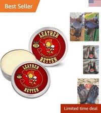 Leather Care Conditioner - Moisture Restore and Crack Prevention 10.4 oz