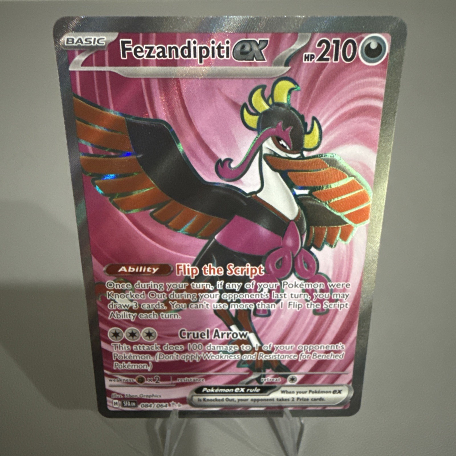 Fezandipiti ex 084/064 Sv: Shrouded Fable Holo Ultra Rare NM/LP