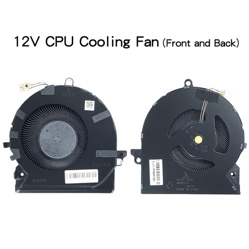12V CPU/GPU Cooling Fans for HP OMEN 16-B 16-C RTX3060 RTX3070 Series Laptop - Photo 8/10