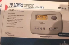 EMERSON WHITE ROGERS 70 SERIES SINGLE STAGE 5/2 PROGRAMMABLE THERMOSTAT 1F78-151