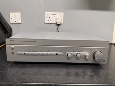 NAD C325BEE PowerDrive Stereo Integrated Amplifier Silver Tested Working