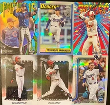 2025 Topps Chrome Update - INSERTS - You Pick Complete Your Set