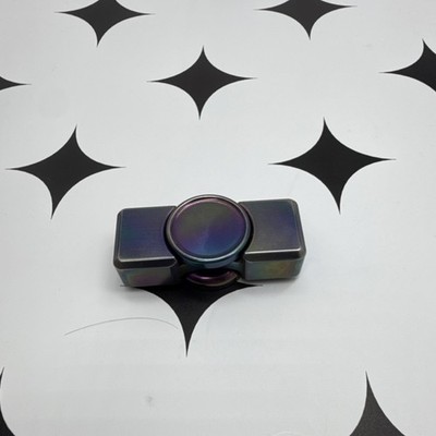 KAP EDC Tungsten Collision Rainbow Oil Slick fidget spinner | eBay