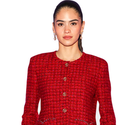 Kim Turnbull (rote Jacke) Half Body Buddy Cutout