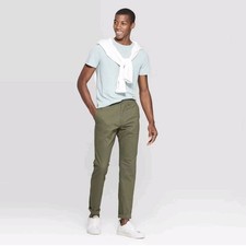Men's Every Wear Slim Fit Chino Pants - Goodfellow  Co 32 X 30 Stretch