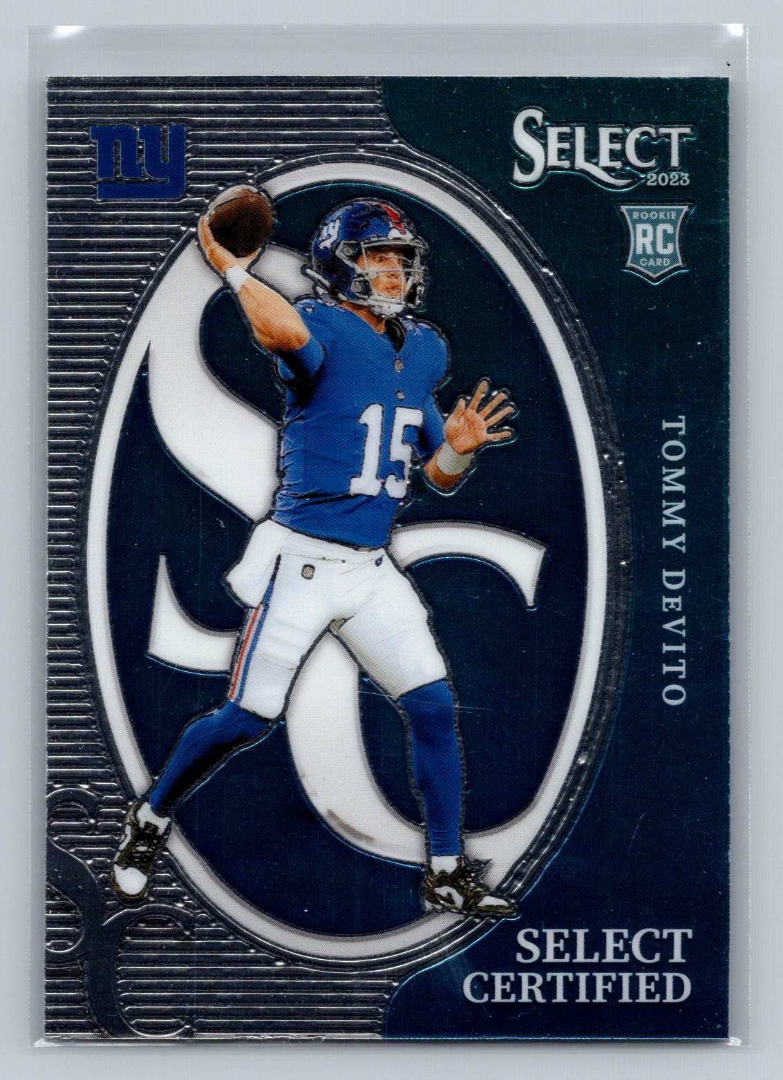 2023 Panini Select Tommy DeVito Select Certified Rookies #CRO-TDE