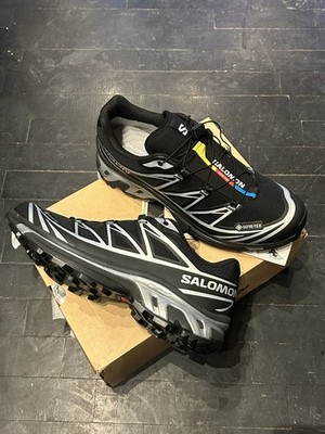 Salomon XT-6 GORE-TEX Black Silver - Size 7.5 | eBay