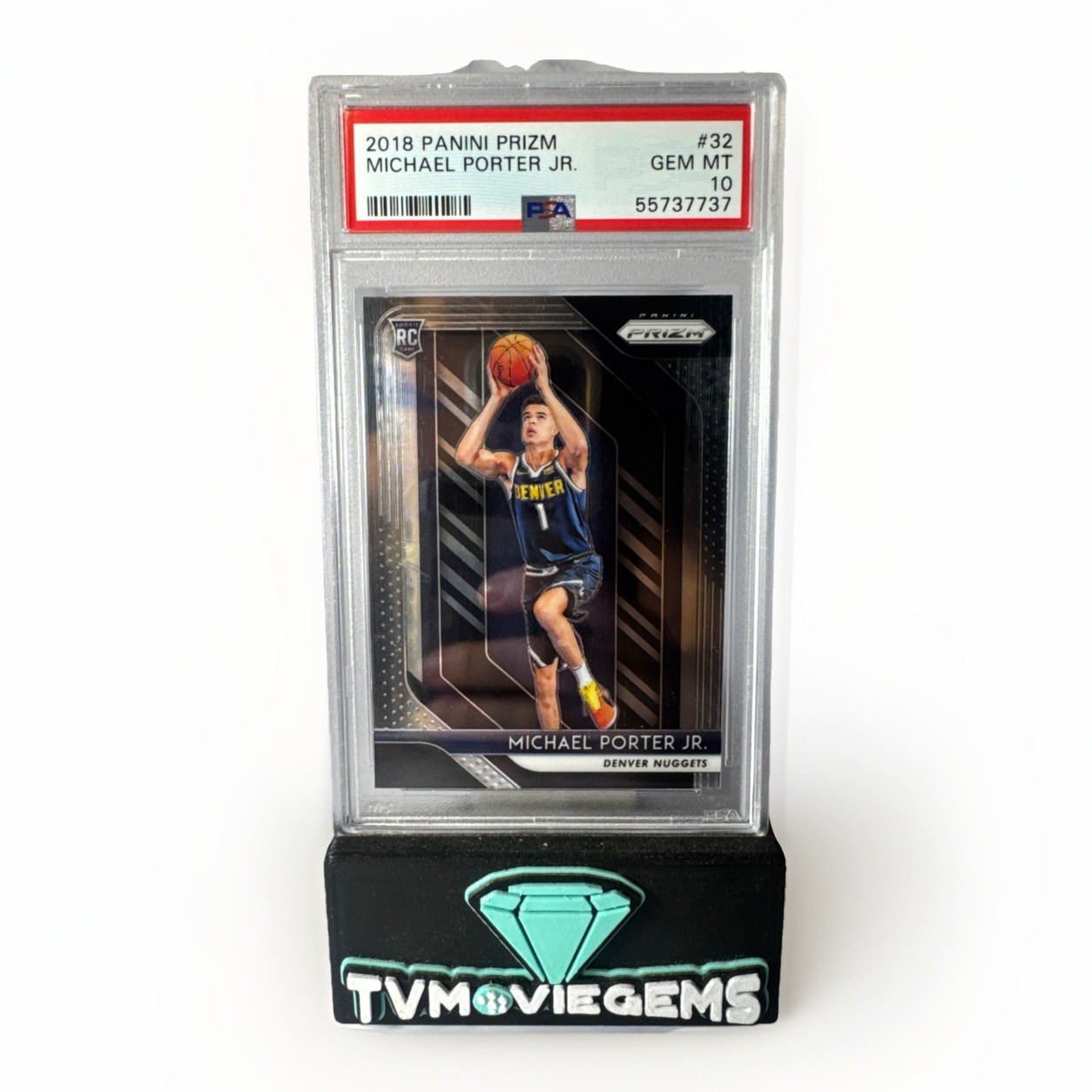 2018 PANINI PRIZM MICHAEL PORTER JR. #32 RC ROOKIE DENVER NUGGETS