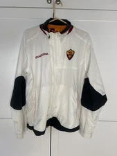 AS Roma Authentic Diadora Football/Soccer Retro Jacket Men's L
