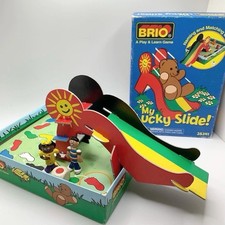 Rare Vintage Brio Lucky Slide Game - 1998. See Description for Condition.