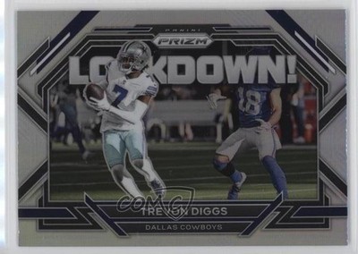 2022 Panini Prizm Lockdown! Silver Prizm Trevon Diggs #L-18 uk2