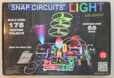 Elenco Snap Circuits Light Model SCL-175 Electronics Stem 55 Parts/175 Projects