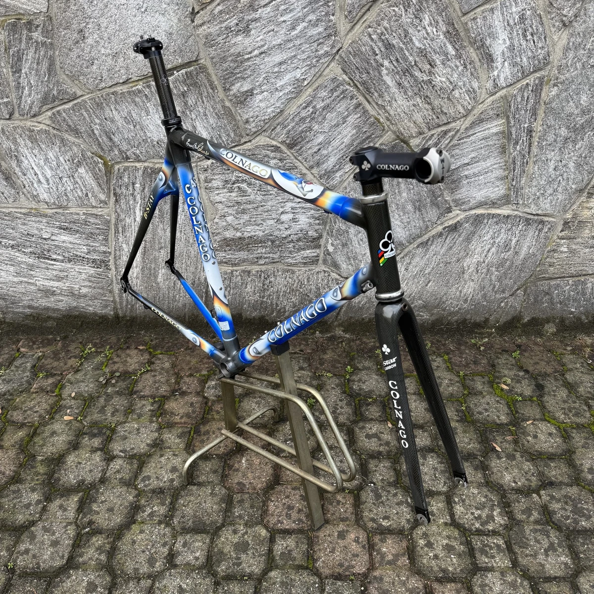 Pédalier Campagnolo Record Triple Vintage – Aluminium Argenté, Pour Colnago C40, Super Master