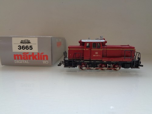 Märklin H0 3665 Diesellok BR 260 417-1 DB Wechselstrom Digital (vermutlich verha | Condition: Gebraucht