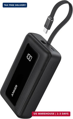Anker Zolo Power Bank (2025 Upgraded Version), 20,000mAh 30W High-Speed Portable