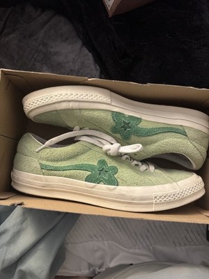   Tyler the Creator Golf le Fleur Converse one star Ox Jade Lime europe45/9.5