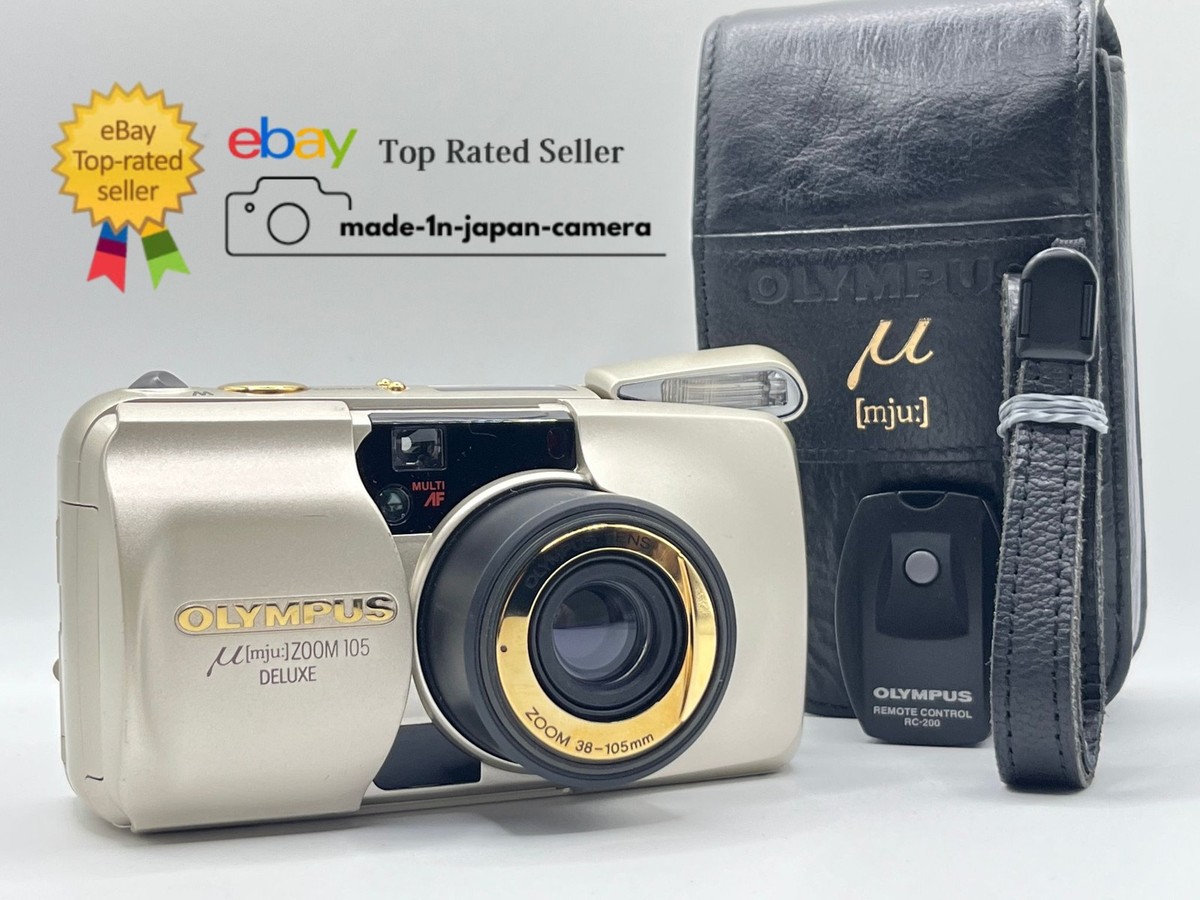 MINT * OLYMPUS μ stylus mju ZOOM 105 DLX Point & Shoot Film Camera