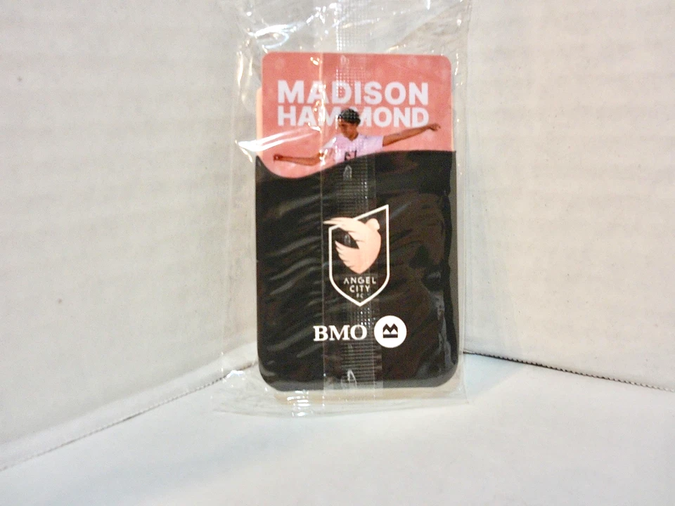 NWSL ACFC Angel City ADHESIVO PALO EN BOLSILLO TARJETERO CARTERA PARA CELULAR Foto 3 de 4