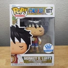 Funko Pop MONKEY D. LUFFY *Marineford Memorial* #1877 Shop Exclusive One Piece