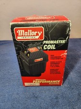 Mallory Promaster Coil 29625 More Power Than 29440 10000 Rpm Capable New In Box Mallory Promaster Coil 29625 More Power Than 29440 10000 Rpm Capable New In Box