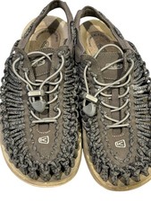 Keen Size 9 Lt Gray / Gargolyle UNEEK Bungee / Paracord Hiking Sandal 1016898