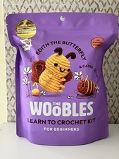 THE WOOBLES EDITH THE BUTTERFLY  CATER-LITTLE CROCHET KIT - NEW