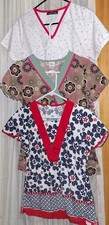 LOT OF 3 SWEET UNIQUE XS SCRUB TOPS