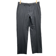 Greg Norman Dress Pants Men's 34x30 Black Corpcore Office Career Business Formal