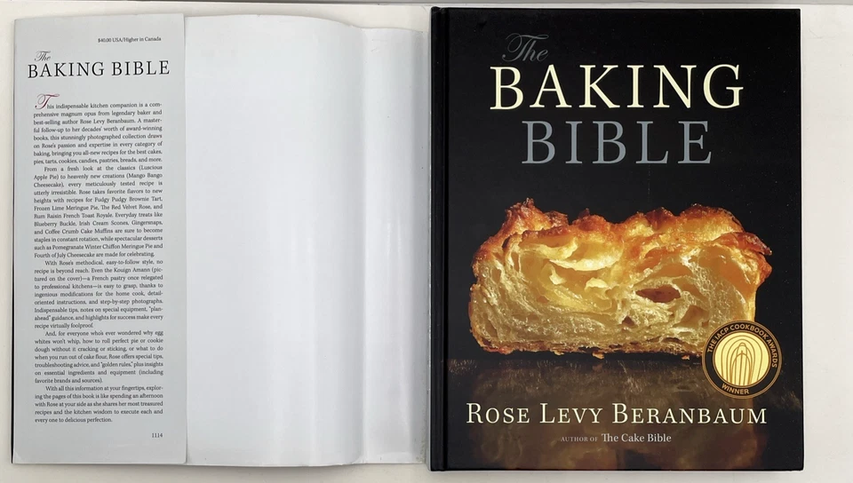 The Baking Bible - Illustrated Hardcover Rose Beranbaum - Clean Very Good 2014 Foto 2 de 4