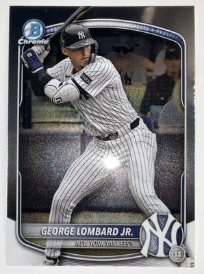 2025 Bowman Chrome Prospects George Lombard Jr. #BCP-164 Yankees