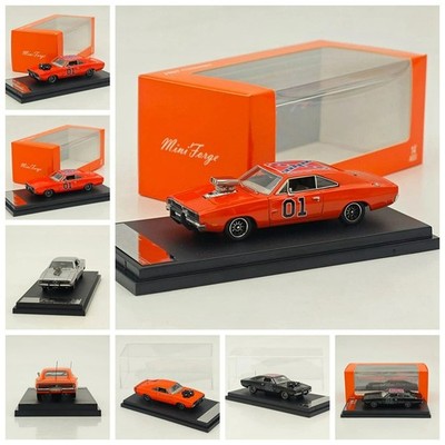 1969 Chargr RT style General Lee / Exposed Blown V8 Diecast Mini Forge 1:64
