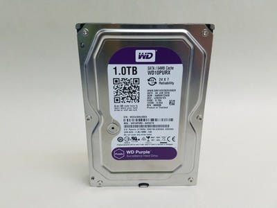 Western Digital WD10PURX WD Purple 1TB 3.5'' SATA III Surveillance Hard Drive